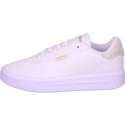 Adidas COURT PLATFORM CLN,FTWWHT/GOLDMT/CB -LICO Verkäufe 3759820076 4