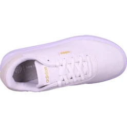 Adidas COURT PLATFORM CLN,FTWWHT/GOLDMT/CB -LICO Verkäufe 3759820076 7
